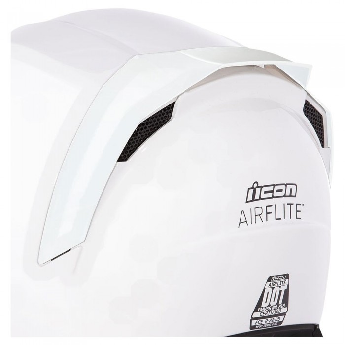 [해외]ICON 테이블 핀 에어flite Rear Spoiler 9137750059 Rubatone White