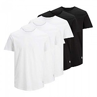 [해외]잭앤존스 티셔츠 Noa Crew 5 단위 137754814 Black / Detail White / Black / Regular Fit
