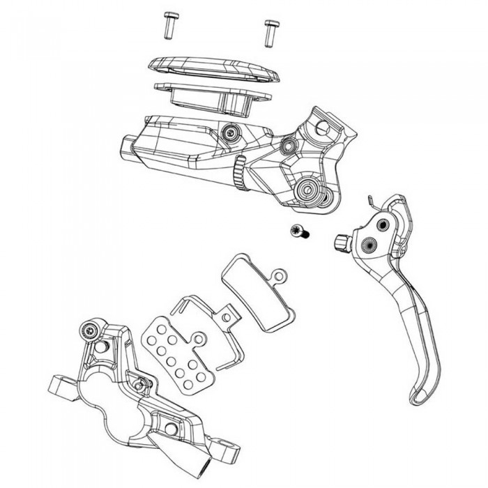 [해외]스램 도구 Disc Brake Bleed Block For Level Ultimate/TLM/E-Tap AXS/포스 AXS/Red AXS 1137670953 Red