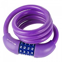 [해외]M-WAVE DS 12.10 S Spiral 케이블 잠금 장치 1137641618 Purple