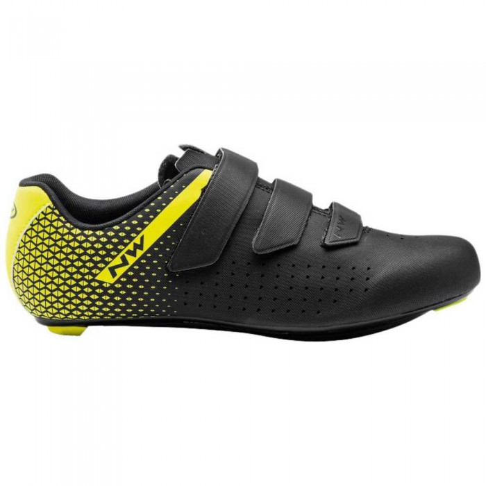 [해외]노스웨이브 Core 2 로드 자전거 신발 1137757157 Black / Yellow Fluo