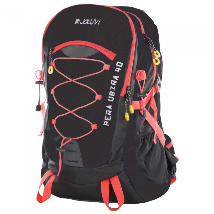 [해외]JOLUVI Pe?a Ubi?a 40L 배낭 4137603981 Black / Red