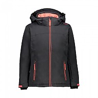 [해외]CMP 재킷 스냅s Hood 39W2085 5137698624 Antracite / Red Fluo