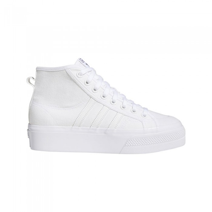 [해외]아디다스 ORIGINALS Nizza Platform Mid 운동화 137657237 Footwear White / Footwear White / Footwear White