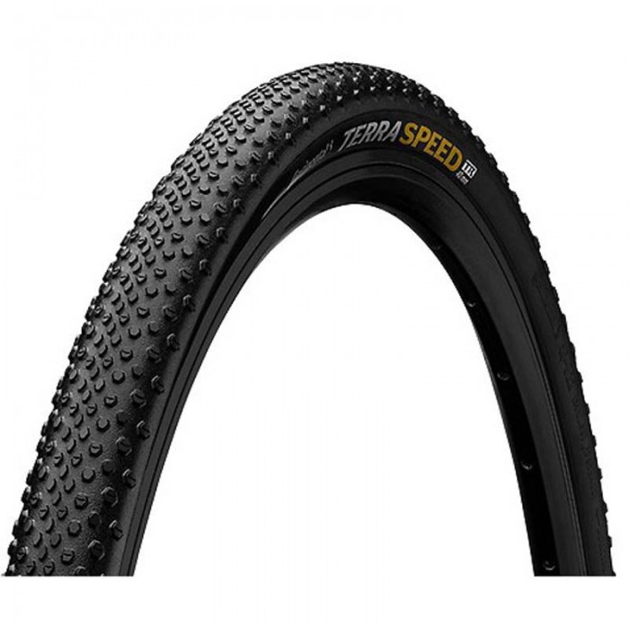 [해외]컨티넨탈 Terra Speed 프로텍션 BlackChili Tubeless 650B x 38 자갈 타이어 1137755015 Black / Cream