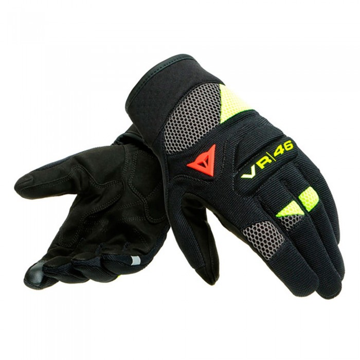 [해외]다이네즈 OUTLET VR46 Curb 오프로드 장갑 9137779762 Black / Anthracite / Fluo Yellow