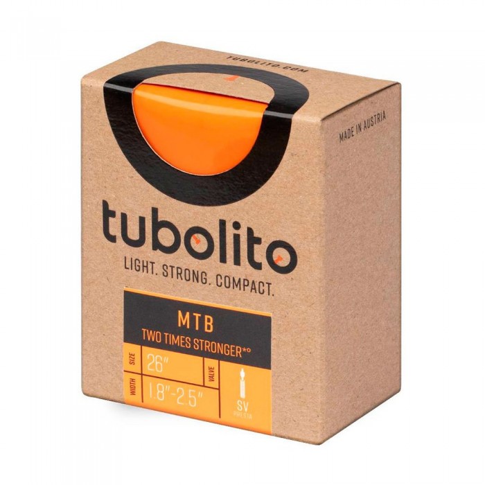 [해외]튜블리토 내부 튜브 Tubo Presta 42 Mm 1137803073 Orange