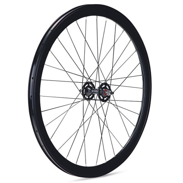 [해외]GURPIL Fixed G42 Disc Tubular 앞바퀴 1137587598 Black / Black