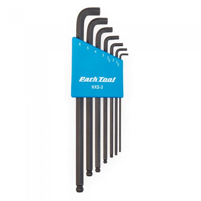 [해외]PARK TOOL 도구 HXS-3 Stubby Hex Wrench Set 1137771263 Black