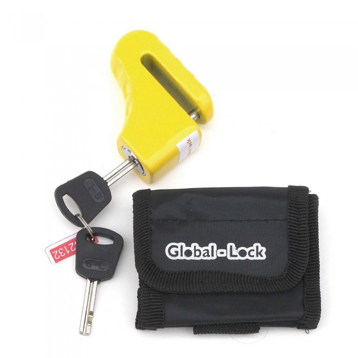 [해외]GLOBAL LOCK Classic 5.5 디스크 잠금 장치 9137795610 Yellow / Black