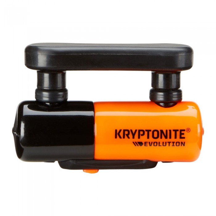 [해외]KRYPTONITE Evolution Compact With Reminder 디스크 잠금 장치 9137797004 Black / Orange