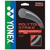 [해외]요넥스 테니스 릴 스트링 Poly Tour Strike 200 M 12137815891 Iron Grey