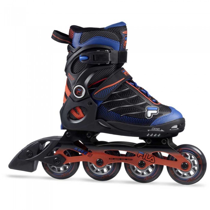 [해외]휠라 SKATE 인라인 스케이트 Wizy Aluminium Junior 14137512588 Black / Red / Blue