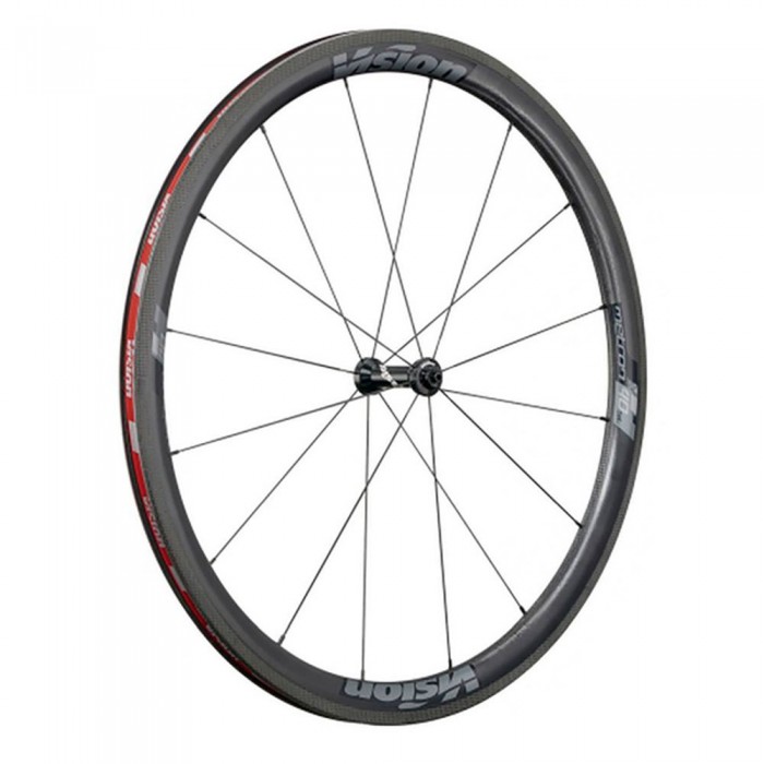 [해외]비젼 Metron 40 SL Tubeless 도로용 휠 세트 1137479179 Black