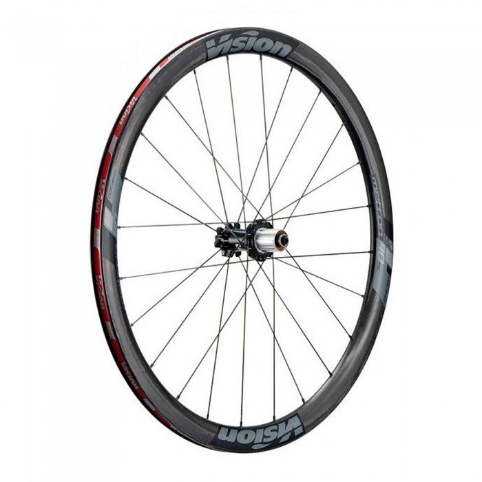 [해외]비젼 Metron 40 SL 6B Disc Tubeless 도로용 휠 세트 1137479180 Black