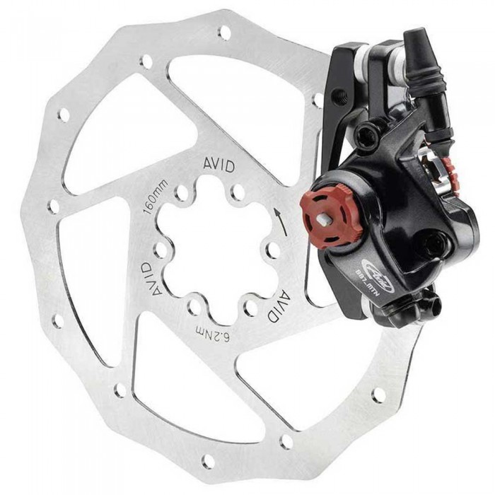 [해외]스램 BB7 Mountain Disc Caliper G2CS Rotor 브레이크 키트 1137680544 Graphite / Black