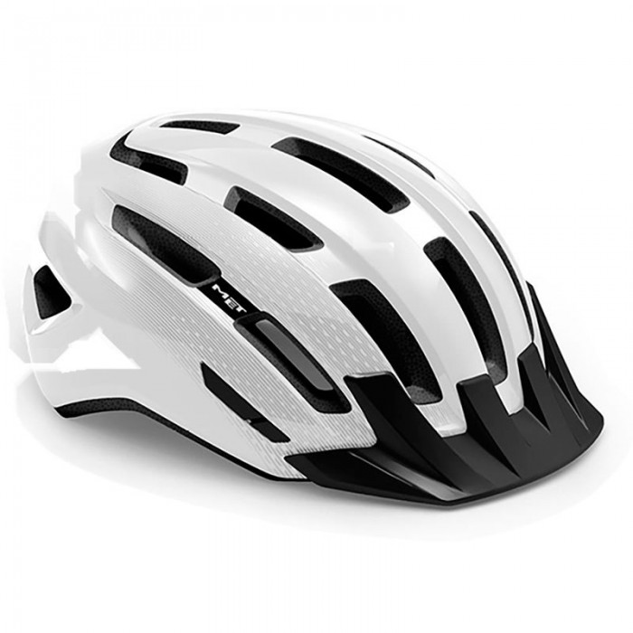 [해외]MET Downtown MTB 헬멧 1137684819 White Glossy