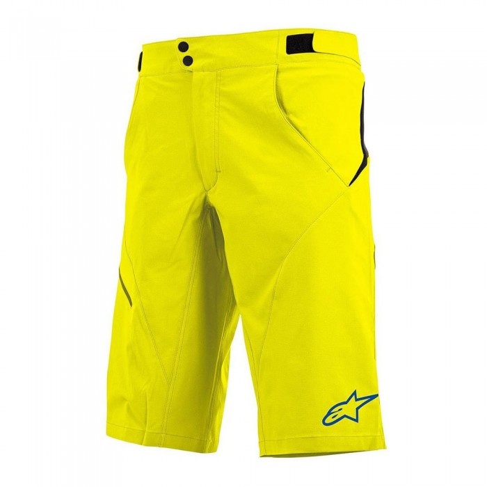 [해외]알파인스타 BICYCLE 반바지 Pathfinder 1137825183 Acid Yellow / Abyss Blue