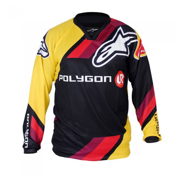 [해외]알파인스타 BICYCLE UR 팀 2015 티셔츠 1137825216 Yellow / Black