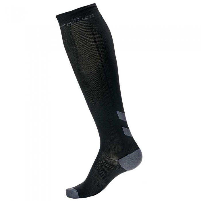 [해외]험멜 Elite Compression 짧은 양말 3137808053 Black / Asphalt