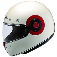 [해외]SMK Retro 풀페이스 헬멧 9137423263 Glossy White / Red