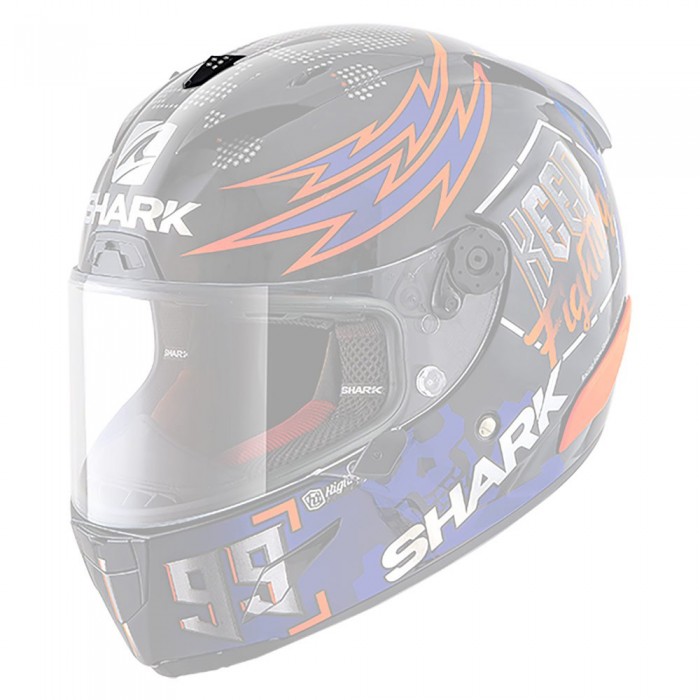 [해외]샤크 Race R Pro Lorenzo Catalunya GP 2019 High 벤투리 9137707442 Black / Red / Blue