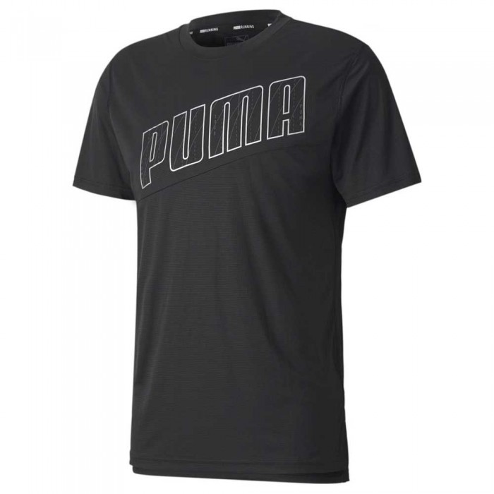 [해외]푸마 Run Logo 반팔 티셔츠 6137609961 Puma Black