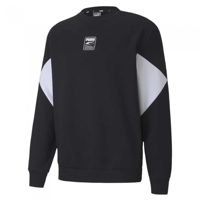 [해외]푸마 Rebel Crew Small Logo 스웨트셔츠 137610661 Puma Black