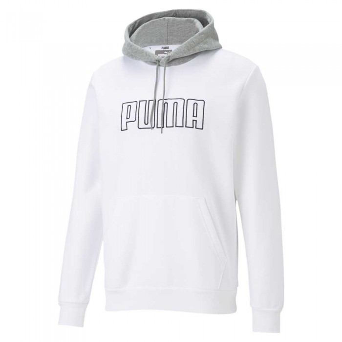 [해외]푸마 Block Emb 후드티 137610723 Puma White