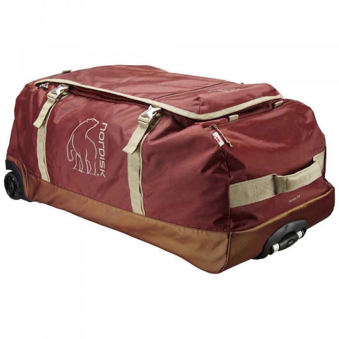 [해외]노르디스크 여행 가방 Verran 115L Duffel 4137814257 Burnt Red