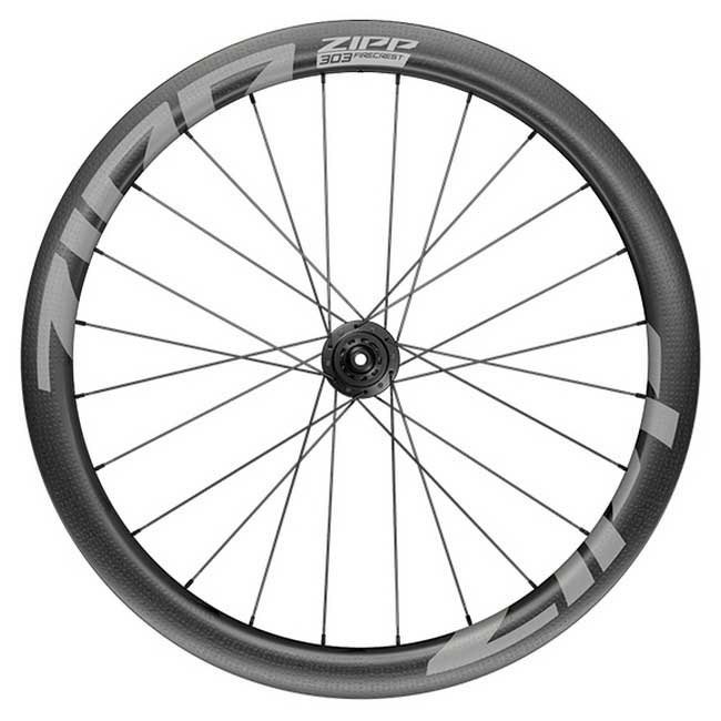 [해외]ZIPP 303 Firecrest CL Disc Tubular 도로 자전거 앞바퀴 1137606496 Black