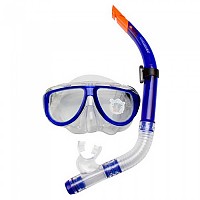 [해외]WAIMEA Diving 스노클 세트가 있는 마스크 10137618924 Cobalt Blue