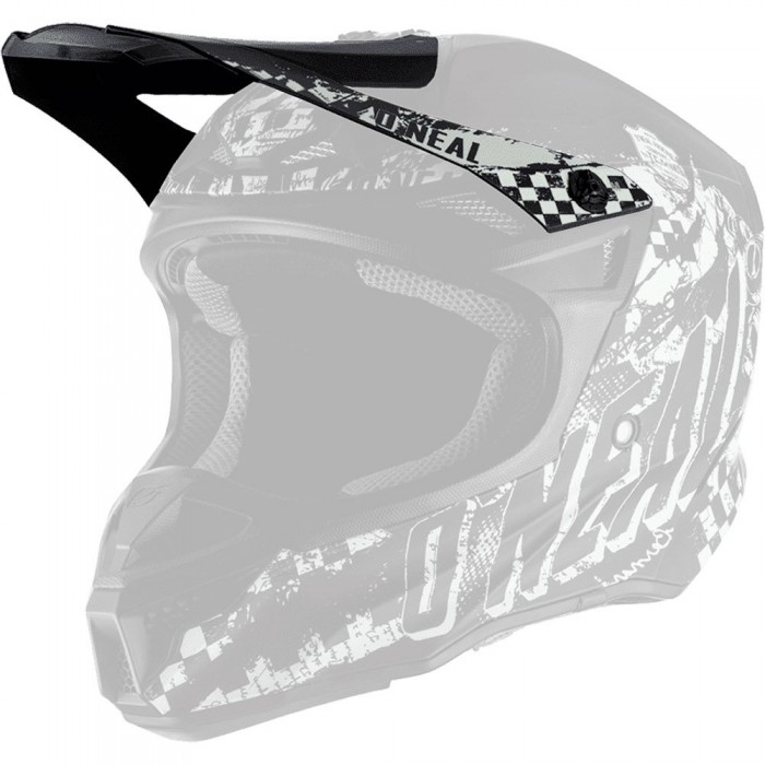 [해외]오닐 Visera 5 Series Polyacrylite Rider 썬바이저 9137856723 Black / White