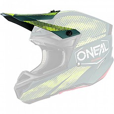 [해외]오닐 챙 Visera 5 Series Polyacrylite Covert 9137856735 Charcoal / Neon Yellow