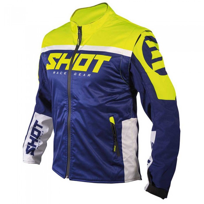 [해외]SHOT Softshell Lite 2.0 자켓 9137711639 Navy / Neon Yellow