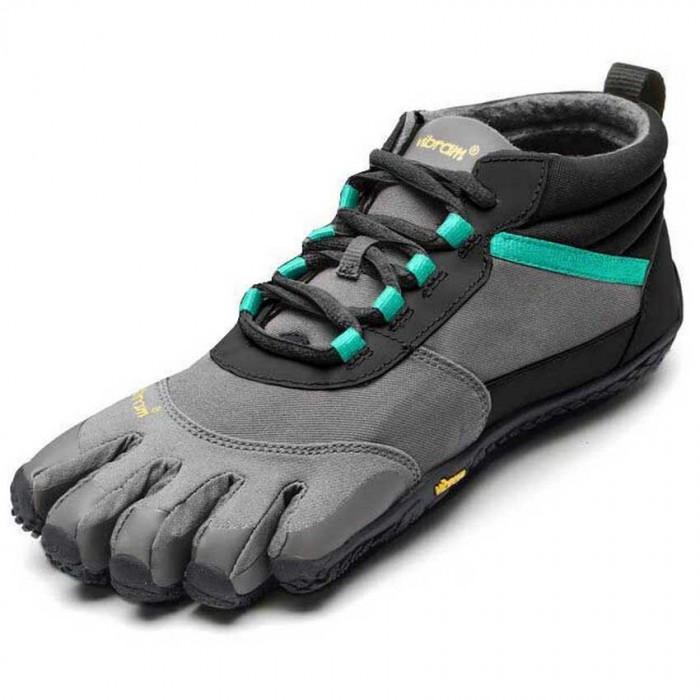 [해외]비브람 FIVEFINGERS V-Trek Insulated 하이킹화 4137673569 Black / Grey / Green