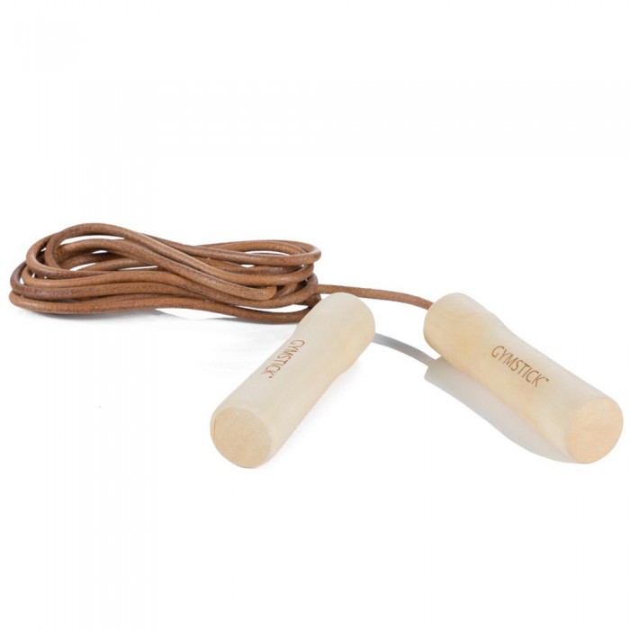 [해외]GYMSTICK 로프 Leather Jump And Wood 7137685959 Brown