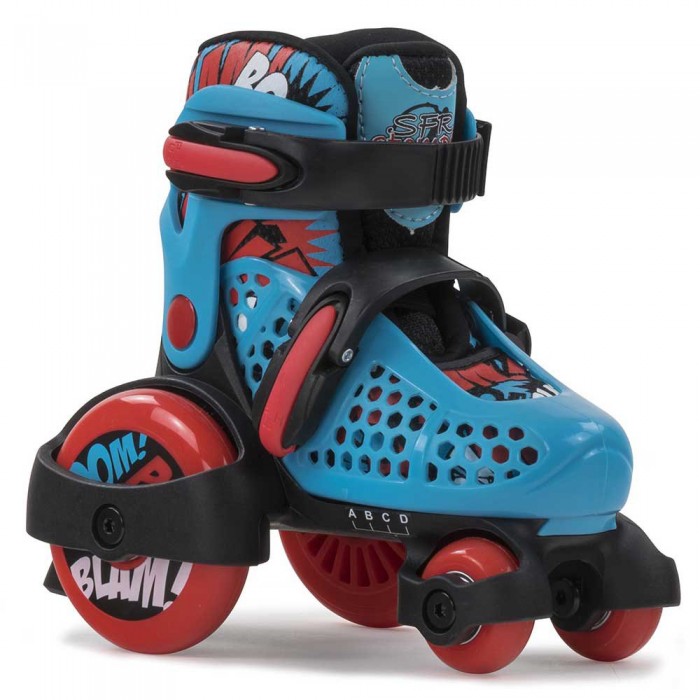 [해외]SFR SKATES 조정 가능한 롤러 스케이트 Stomper 14137860699 Blue / Orange / Black