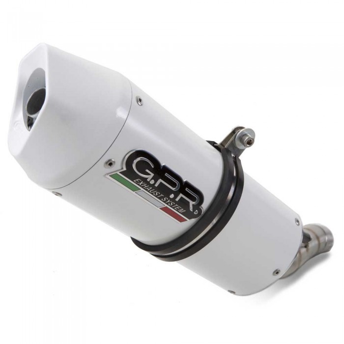 [해외]GPR EXHAUST SYSTEMS Albus Evo4 F 700 GS 16-18 Euro 4 인증된 슬립온 머플러 9137884599 Glossy White / White