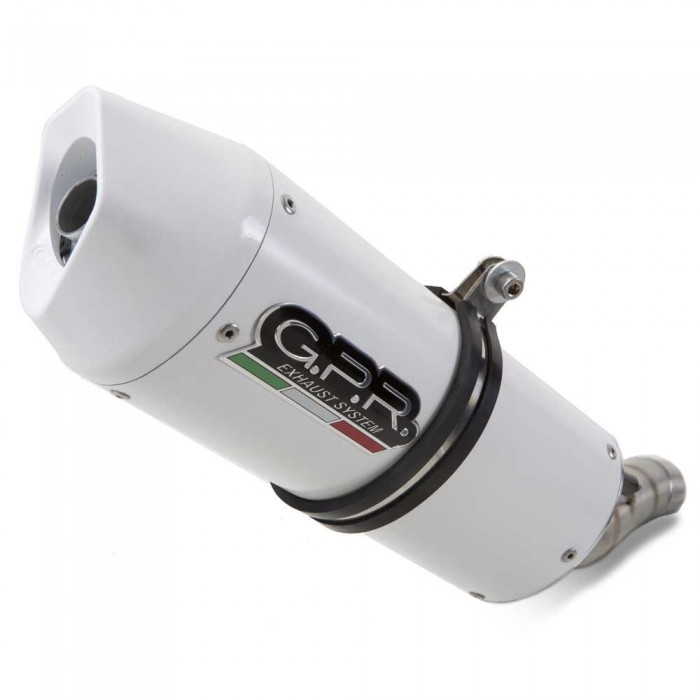 [해외]GPR EXHAUST SYSTEMS Albus Evo4 F 750 GS 18-19 Euro 4 인증된 슬립온 머플러 9137884608 Glossy White / White