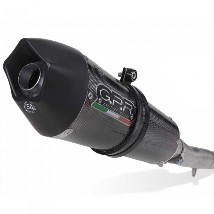 [해외]GPR EXHAUST SYSTEMS GP Evo4 Poppy F 750 GS 18-19 Euro 4 인증된 슬립온 머플러 9137884611 Glossy Carbon / Black