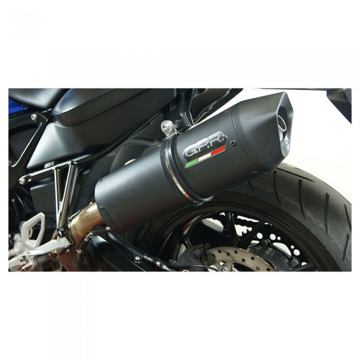 [해외]GPR EXHAUST SYSTEMS Furore Evo4 F 800 GS 16-18 Euro 4 인증된 슬립온 머플러 9137884633 Matt Black / Black