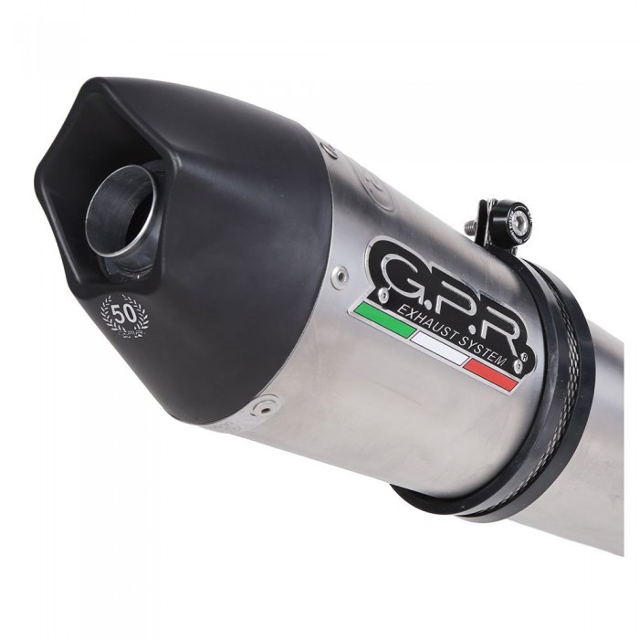 [해외]GPR EXHAUST SYSTEMS GP Evo4 Titanium F 800 GS 16-18 Euro 4 인증된 슬립온 머플러 9137884635 Satin Titanium / Black