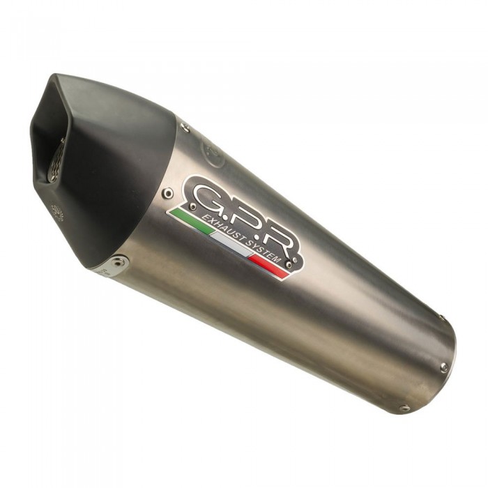 [해외]GPR EXHAUST SYSTEMS GP Evo4 Titanium F 900 XR/R 20-21 Euro 4 인증된 슬립온 머플러 9137884697 Satin Titanium / Black