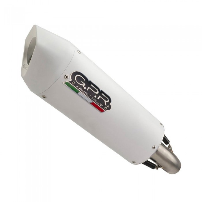 [해외]GPR EXHAUST SYSTEMS Albus 세라믹 S 1000 XR 15-17 Euro 3 인증된 슬립온 머플러 9137884740 Glossy White / White