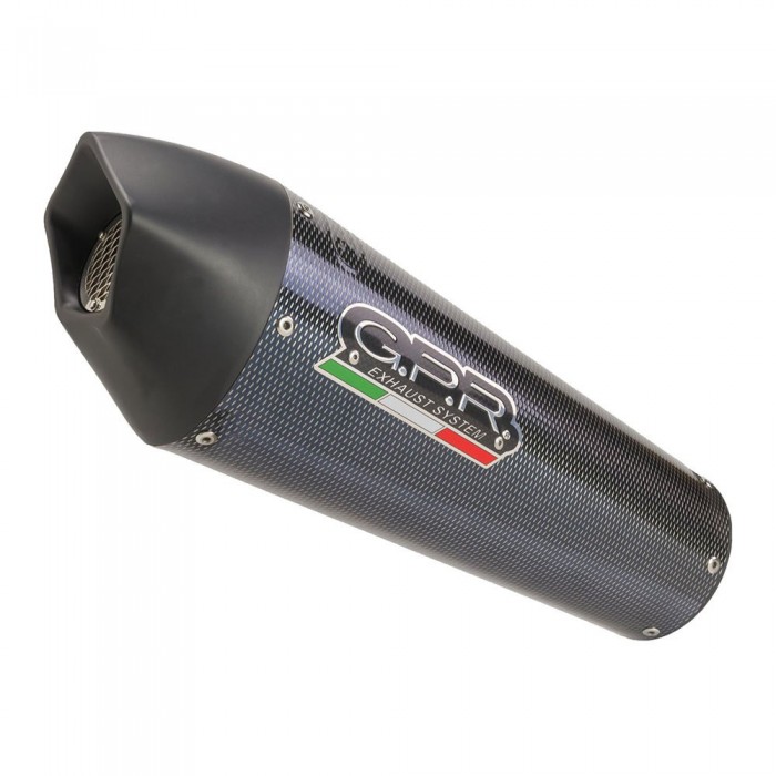 [해외]GPR EXHAUST SYSTEMS GP Evo4 Poppy S 1000 XR 18-19 Euro 4 인증된 슬립온 머플러 9137884753 Glossy Carbon / Black