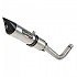 [해외]GPR EXHAUST SYSTEMS Tiburon Titanium CBR 600 RR 05-06 비인증 슬립온 머플러 9137885605 Satin Titanium / Black / Black