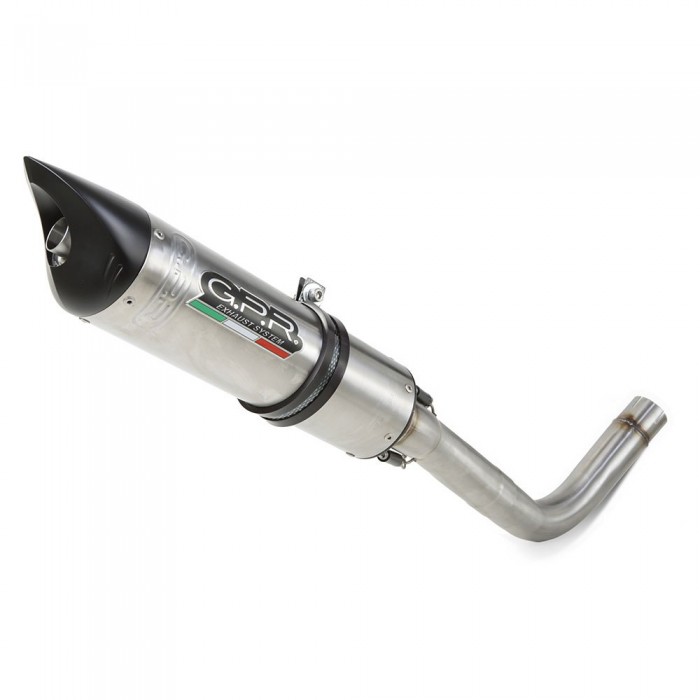 [해외]GPR EXHAUST SYSTEMS Tiburon Titanium CBR 600 RR 07-16 비인증 슬립온 머플러 9137885619 Satin Titanium / Black / Black