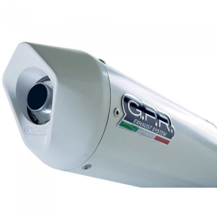 [해외]GPR EXHAUST SYSTEMS Albus 세라믹 CRF 1000 L Africa Twin 15-17 인증된 슬립온 머플러 9137885856 Glossy White / White