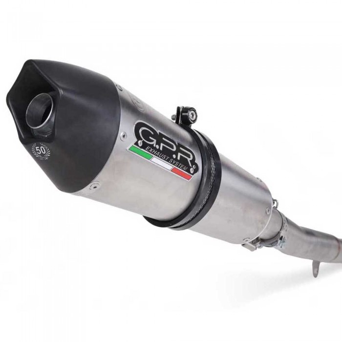 [해외]GPR EXHAUST SYSTEMS GP Evo4 Titanium Svartpilen 401 18-19 Euro 4 인증된 슬립온 머플러 9137885928 Satin Titanium / Black